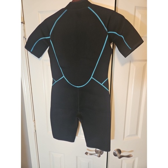 NEW SeaSkin Shorty Full Body Suit Front Zip Wetsuit Diving Snorkeling Surfing - Picture 6 of 10